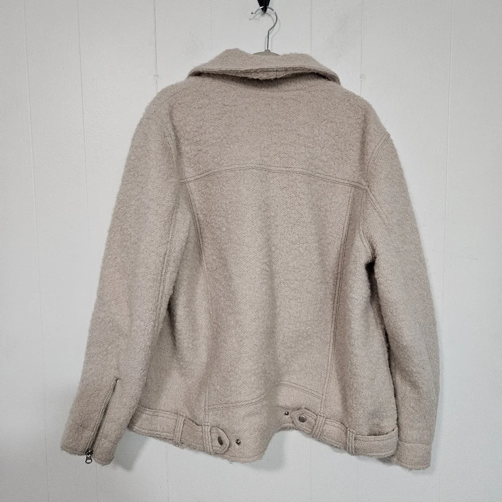 Anthropologie Longline Moto Jacket